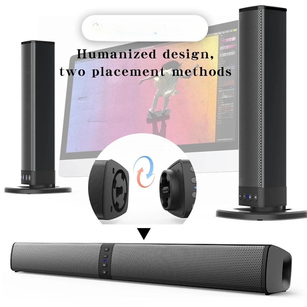 Creative detachable strip speakers Home TV Computer Whispering Wall BS36 Sound Blaster Bluetooth speaker