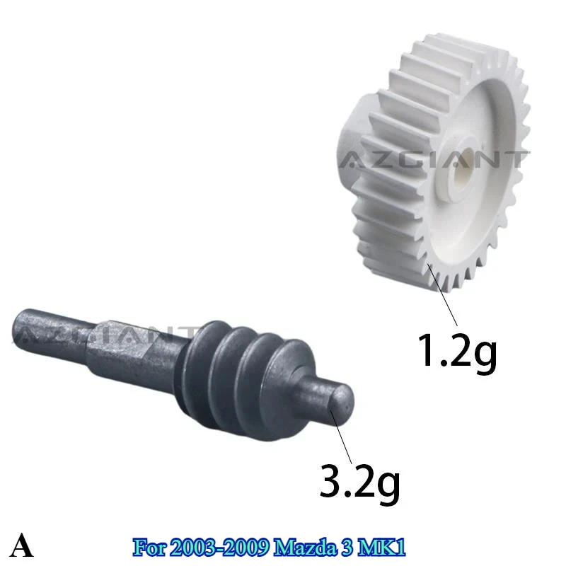 AZGIANT for Mazda 3 2003-2024 Rearview Mirror Motor Folding Module Inner Gear Set Car Repair Kit Upgrade Direct Sales Auto Parts
