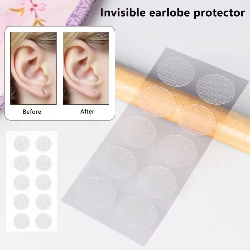 Invisible Ear Lift For Ear Lobe Support Tape Perfect For Stretched Ear Lobes And Relieve Strain From Heavy Earrings