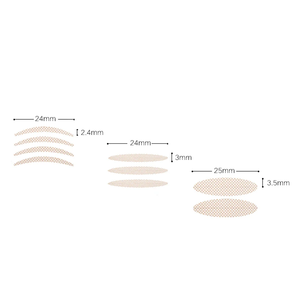 1Set Traceless Double Eyelid Tape Pink Eyelid Sticker Easy Apply Natural Look Comfortable Fit Makeup Tools Female Eye Beauty