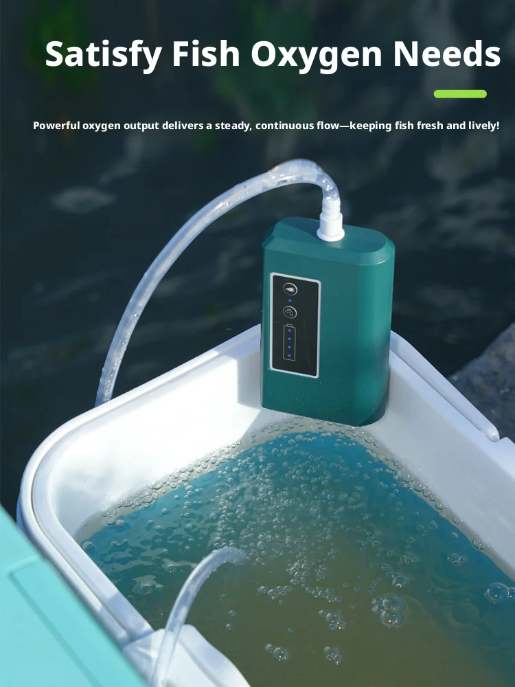 

Multi functional waterproof intelligent sensing fishing box, water pump, booster pump, ultra long endurance outdoor fishing tool