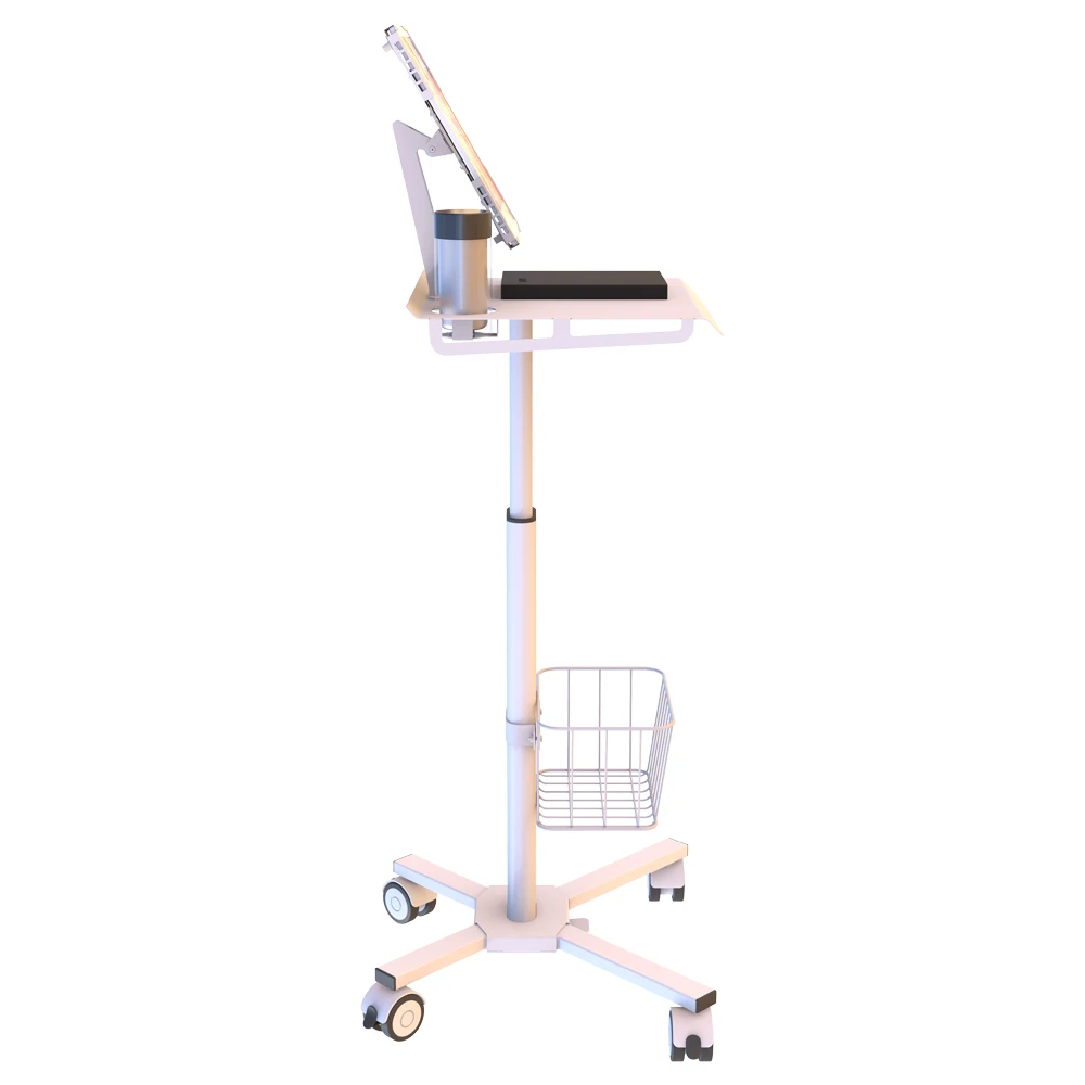 Mobile work station Mobile Medical Laptop Cart Tablet VESA  Hospital medical trolley