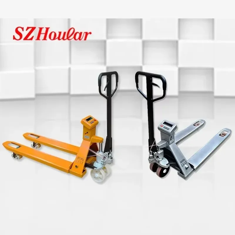 Brand For Electric Pallet Truck Scale Manual Pallet Truck with Weighting Scale Pallet Truck with Weighting Forklift Scale