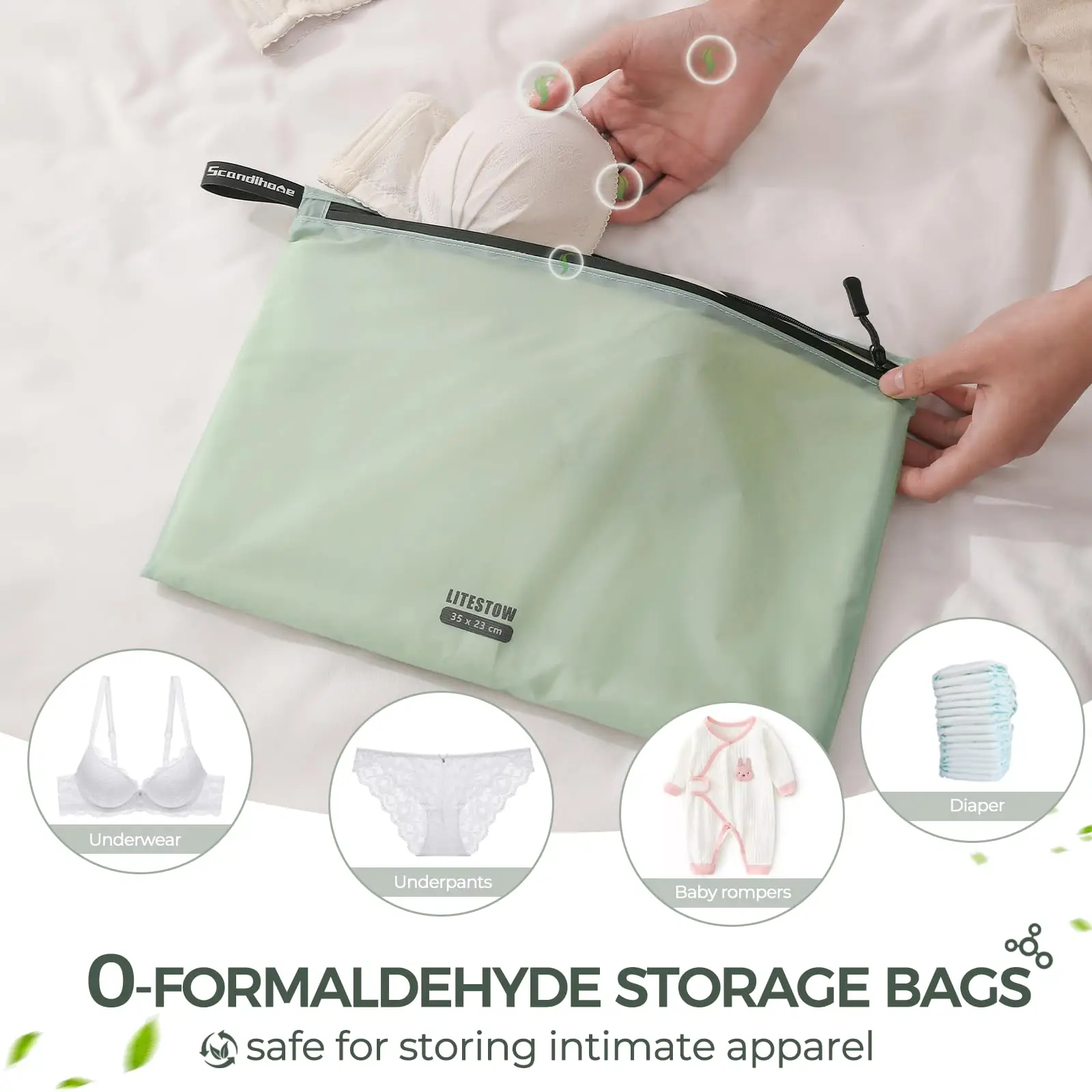 Set Tas Penyimpanan Perjalanan Tahan Air Ringan dari Nilon, Kantong Pengemas, Organizer Bagasi, Tas Pakaian, Perlengkapan Mandi, dan Tas Makeup