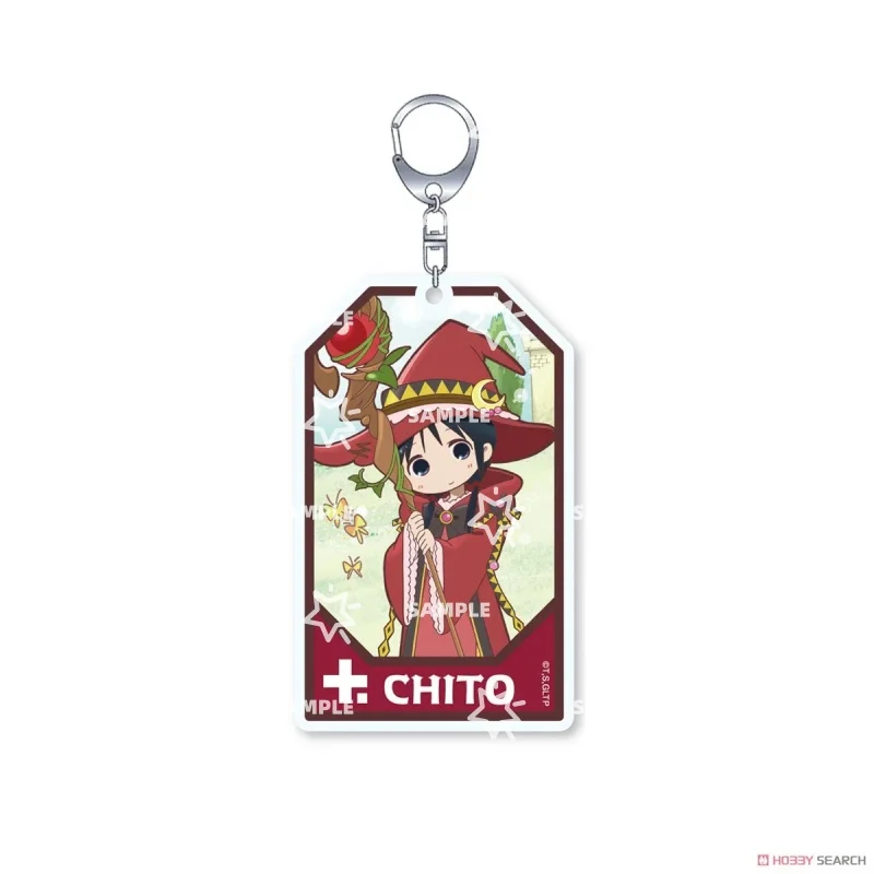 Collecting Chito/Yuuri/Kanazaa/Ishii Anime Girl Last Tour HD Acrylic Keychain 4pc Bag Car Keychain Fans Decoration Pendant Gifts
