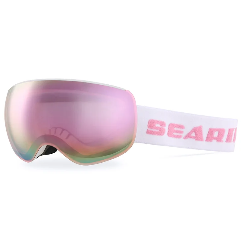Ski Goggles Magnetic Double Layer Anti Fog Professional Skiing Mask Men Women Super View Snowboard UV400 Snow Sunglasses