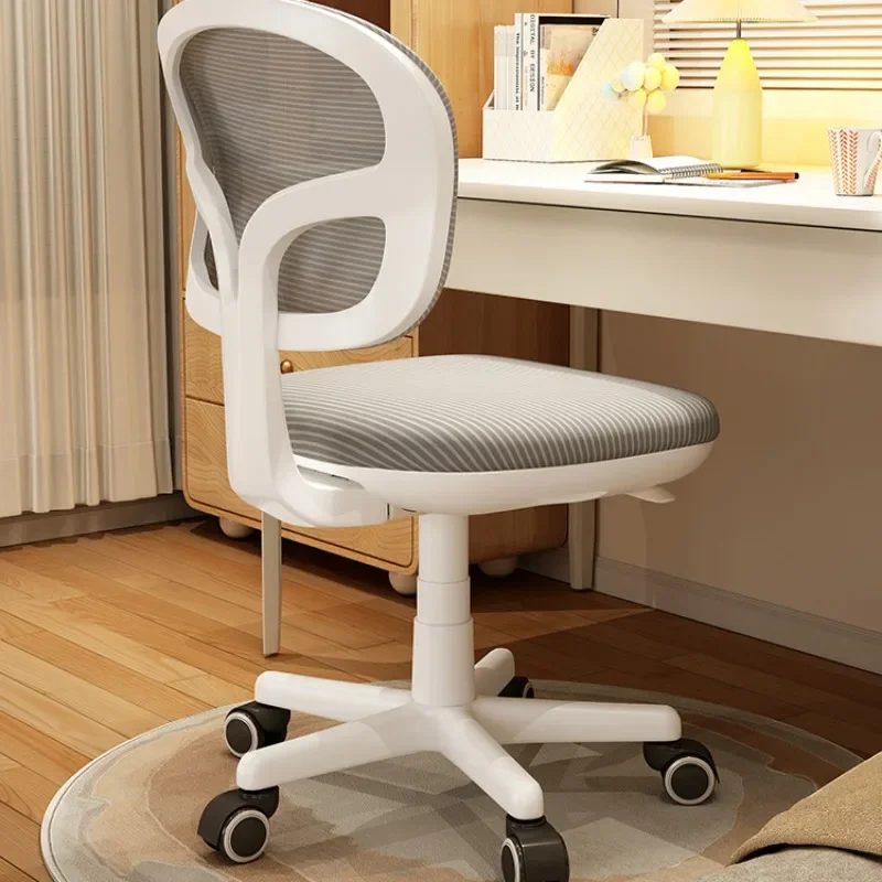 Mesh Mid Back Office Chair Computer Ergonomic Mobile Vanity Gaming Chair Swivel Conference Sillas De Oficina Office Furniture