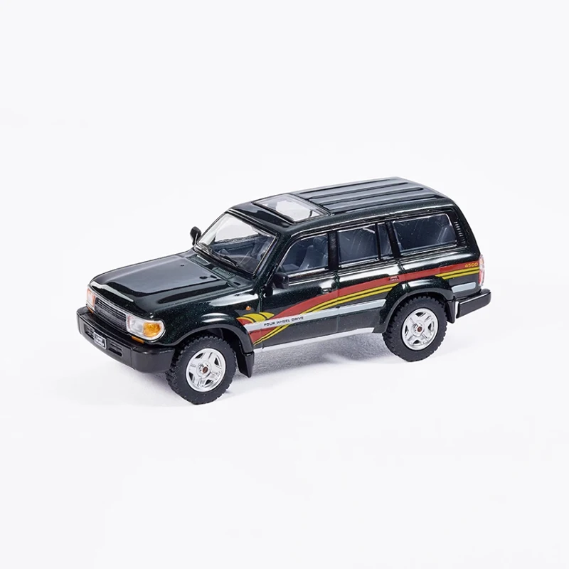 Diecast 1:64 Scale Land Cruiser LC80 1994 Alloy Car Model Finished Product Simulation Toy Collection Gift Static Model Display