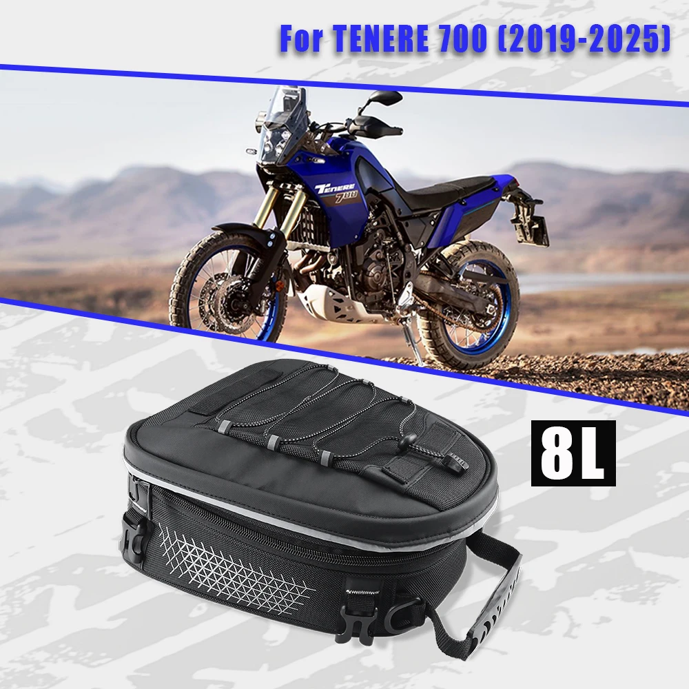For YAMAHA TENERE 700 T700 XT700Z XT 700 Z Motorcycle Rear Seat Luggage Rack Tail Bag Travel Kit Motorcycles Accessories