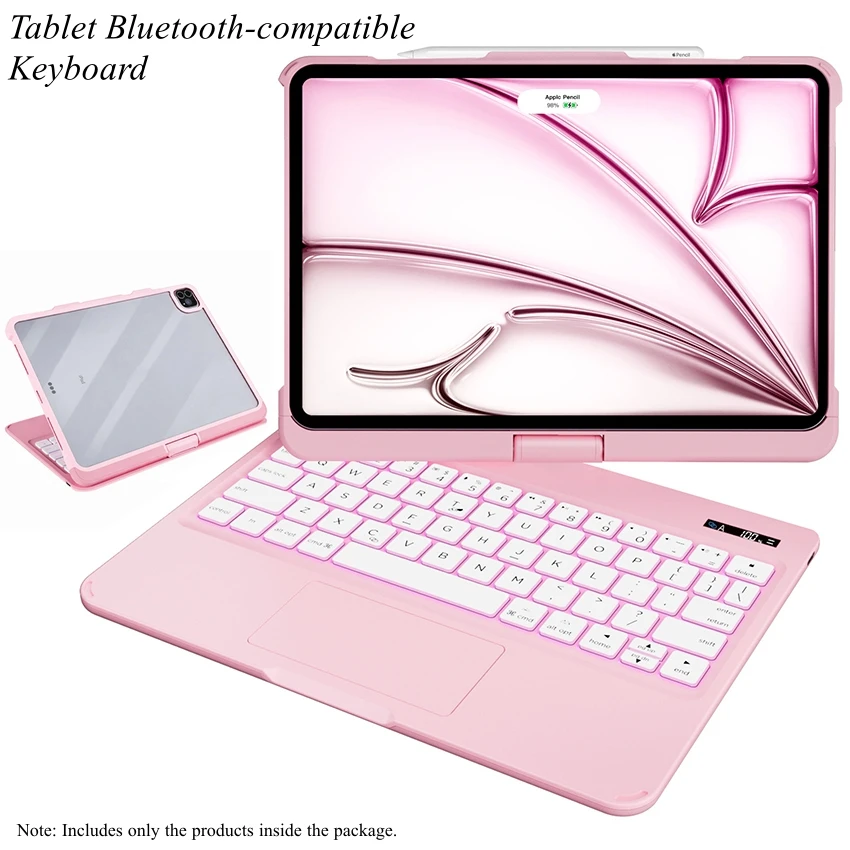 For iPad Air 4/5/6/7/8 – 10.9/11-inch/iPad Pro (2018–2022 models) – 11-inch Tablet Bluetooth-compatible Keyboard Accessories
