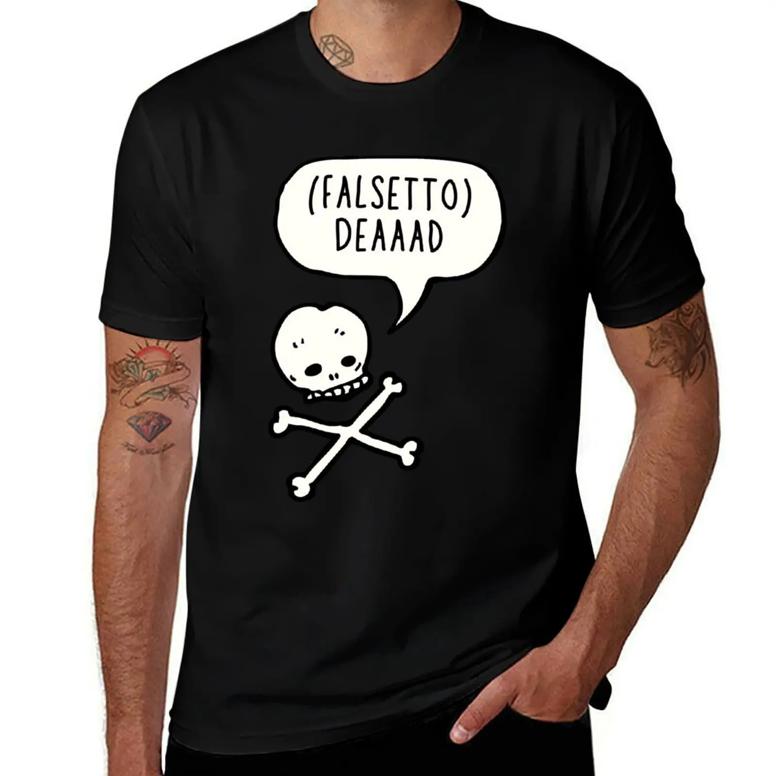 (Falsetto) Deaaad T-Shirt essential t shirt tees shirts men graphic