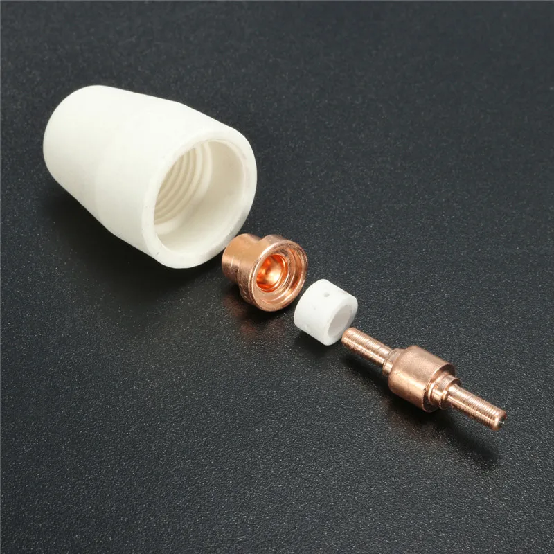 32 Chiếc Plasma Vòi Phun Vật Tư Tiêu Hao Nào Mở Rộng Đầu 40A Pt-31 Điện Cực Vòi Phun Thích Hợp Cho Pt 31 Công Cụ Dụng Cụ Hàn Miệng
