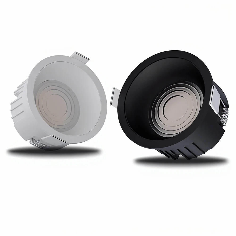 Dimmable High Light Efficiency LED Embedded Downlight anti Glare AC110V-220V Ceiling Light Used for Home Indoor Lighting