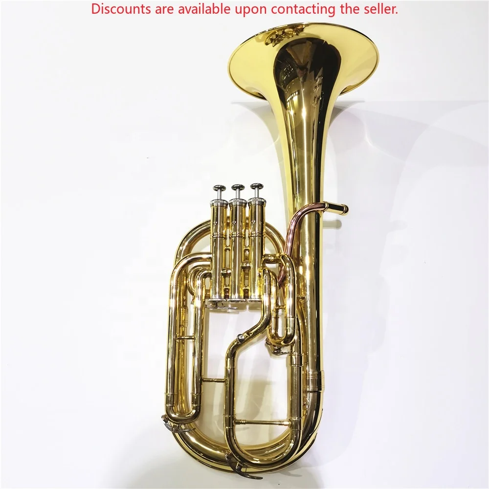 Alto Horn 3 Piston Valves Professional Alto Horn Brass Instruments