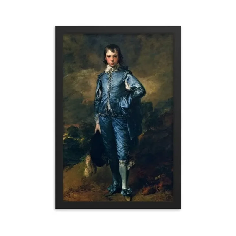 Customize Large Size High Quality Handmade Wall Art Decor the Blue Boy Famous Oil Painting Reproduction of Thomas Gainsborough