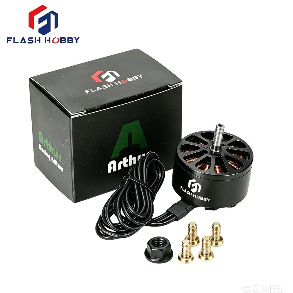 4pcs FlashHobby A4320 350KV High Torque Low Current Outrunner Brushless Motor 6-12S for 13