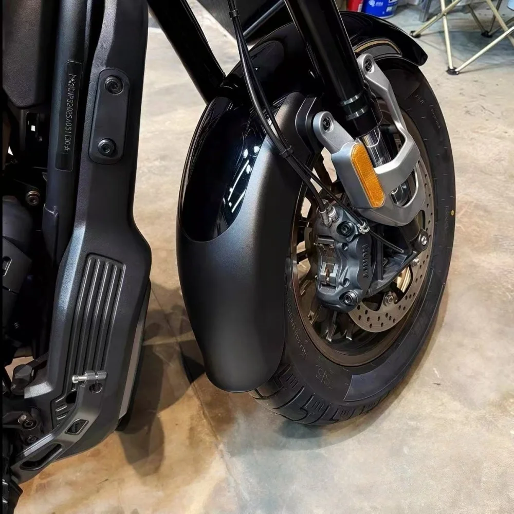 For VOGE CU625 Rear Accessory - Small Goose Tail Mudguard with Extended Surrounding and PA Soft Rubber Fitment