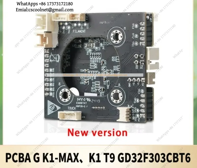 Nozzle Adapter Board PCBA_G_K1-MAX T9_GD32F303CBT6 For Creality 3D Printer
