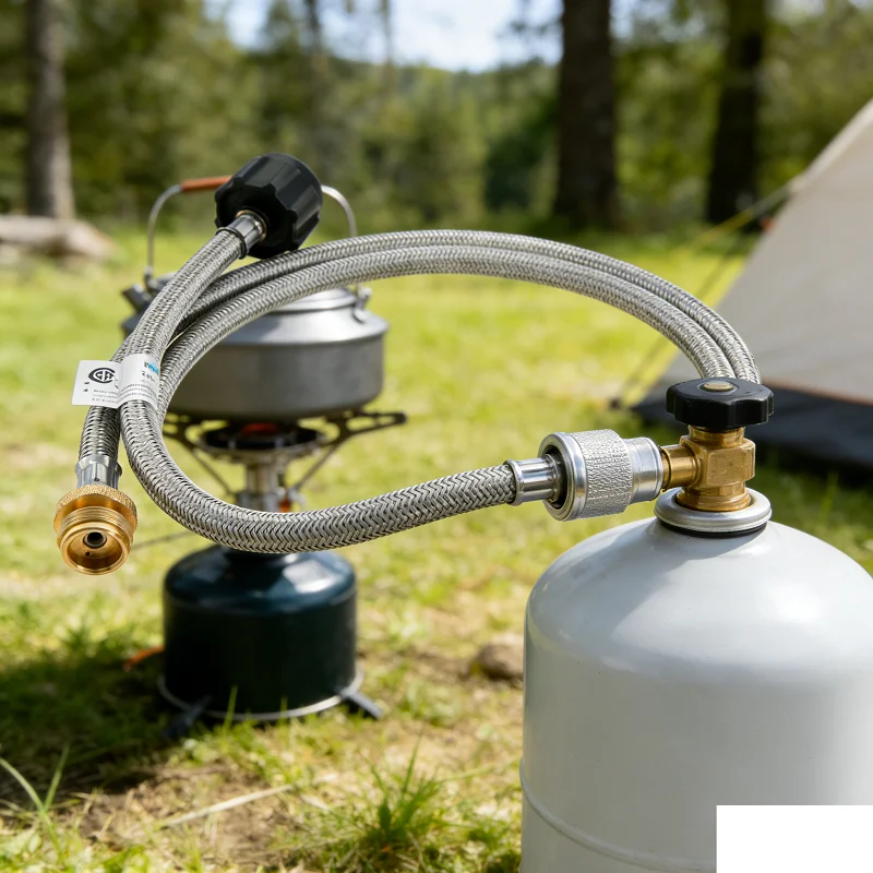 1pc Detachable Propane Fuel Filter F273699 with 6FT Hose Fit for Propane Heater Buddy Connect 5-40 Lb Propane Tanks