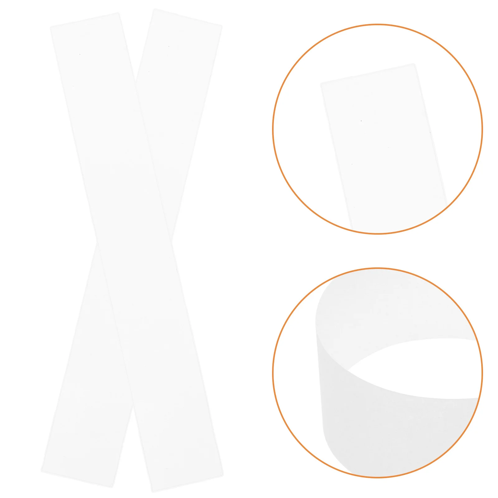 

300Pcs White Currency Bands Double Adhesive Paper Self Adhesive Money Bands for Cash Bundling Bank Use Quarter Wrappers