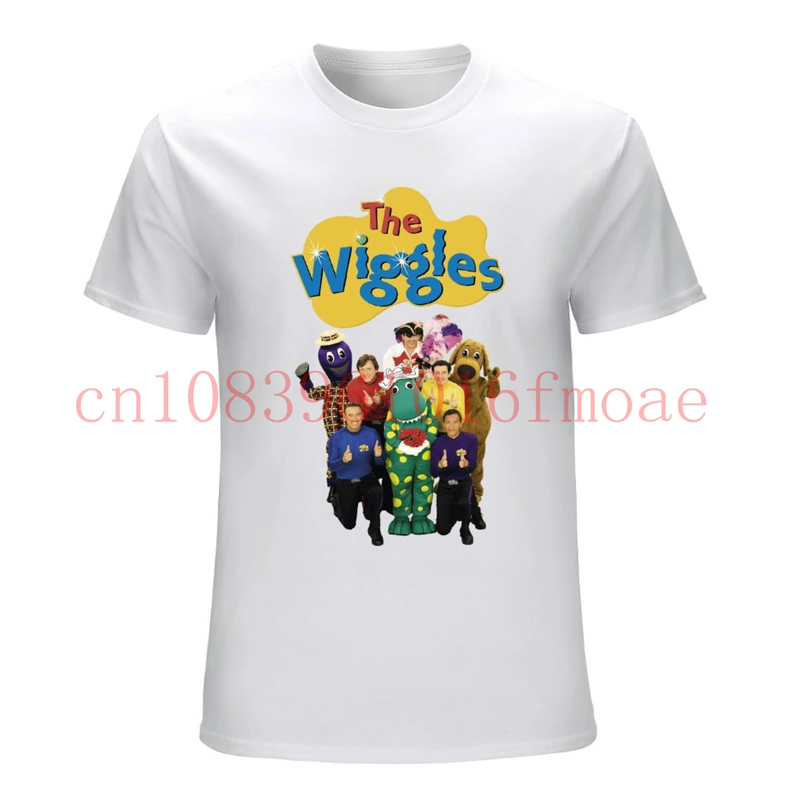 The Wiggles 100% Cotton Men's Summer T-shirts