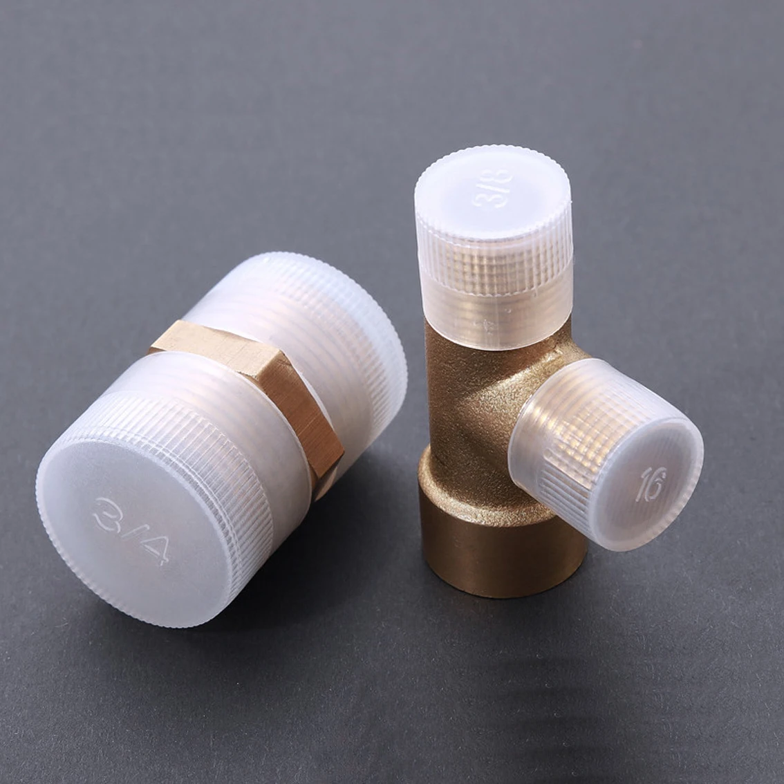 1-20pcs White Plastic External Thread Protective Sleeve Rubber Sleeve Plastic Cap Transparent Protective Cover Screw Dust Cap