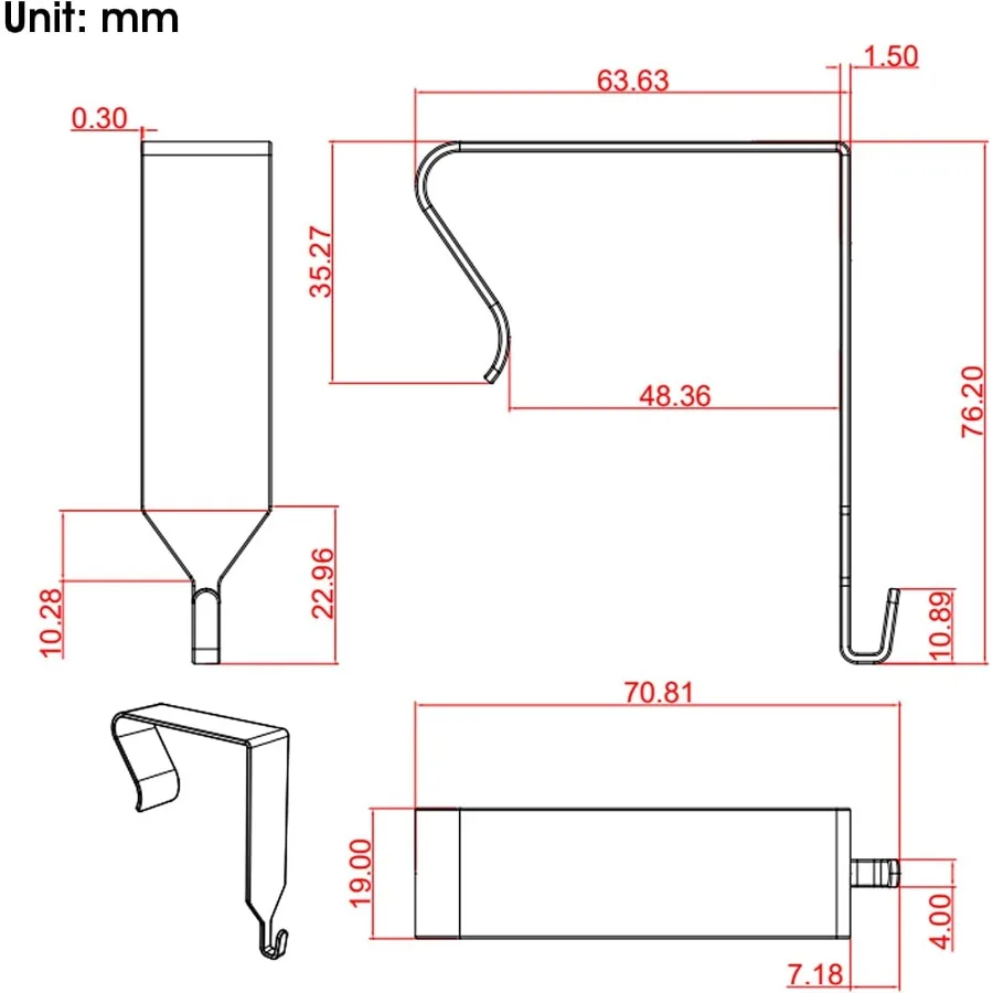 فوق الباب هوك لوحة جدار معدني مقصورة صورة فوق الباب شماعات للملابس مرآة السنانير مكتب مكعب السبورة شنق