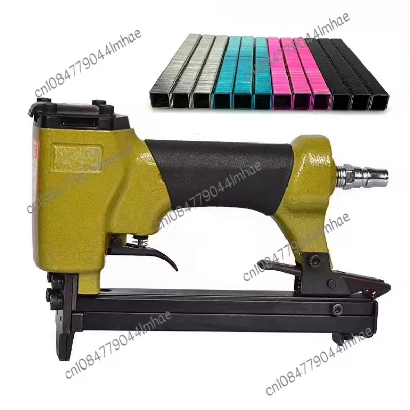 

1013J 1010F 20GA Galvanized Wire Staple Nails Guns Framing Air Nailer Wood Box Automatic Hand Pin Making Machine Air Stapler