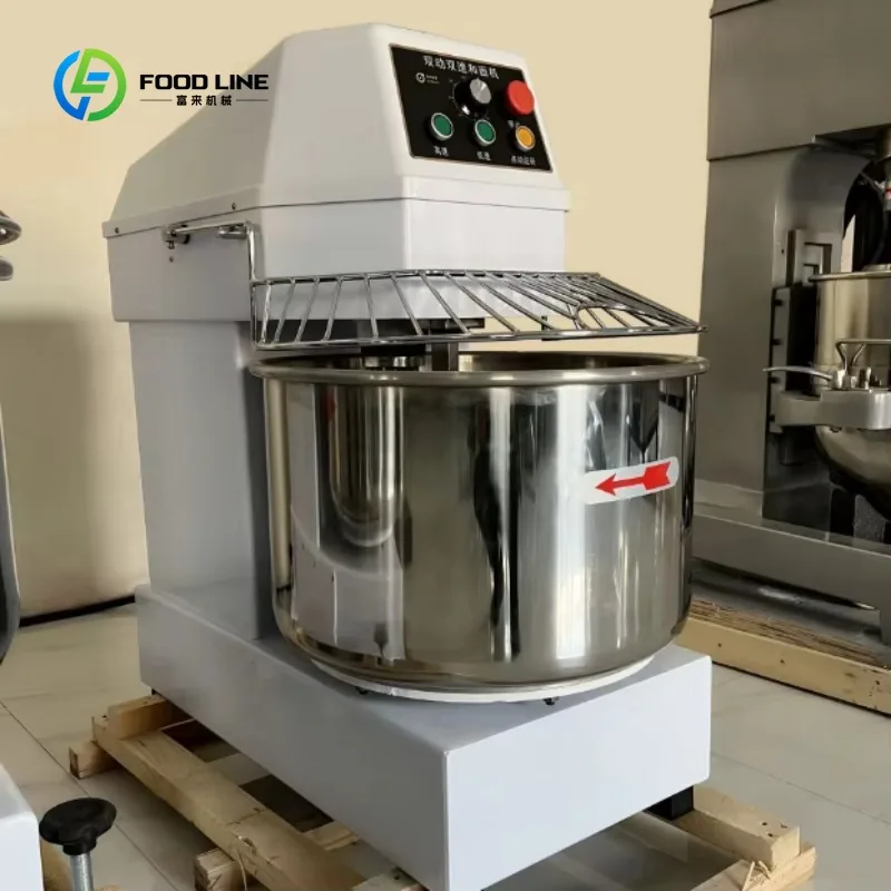 

Customized Spiral dough mixer commercial 16 ~75kg bread dough mixer 10L/20L/30L dough kneading machine for sale, good quality.