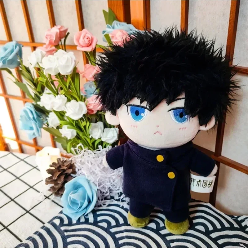 20cm Jujutsu Kaisen Plush Toys Anime Figure Satoru Gojo Itadori Yuji Plush Doll Cute  Stuffed Cartoon Decor Toys Kids Gift