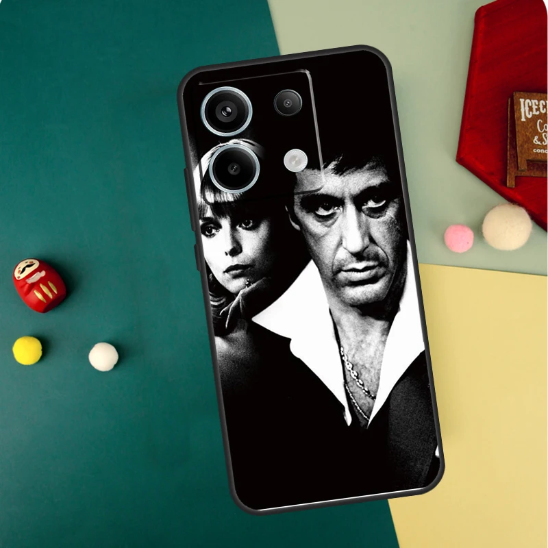 Scarface Al Pacino Movie Case For Xiaomi Redmi Note 13 11 8 9 10 12 Pro 12S 11S 10S 9S Redmi 13C 9C 10C 12C Cover
