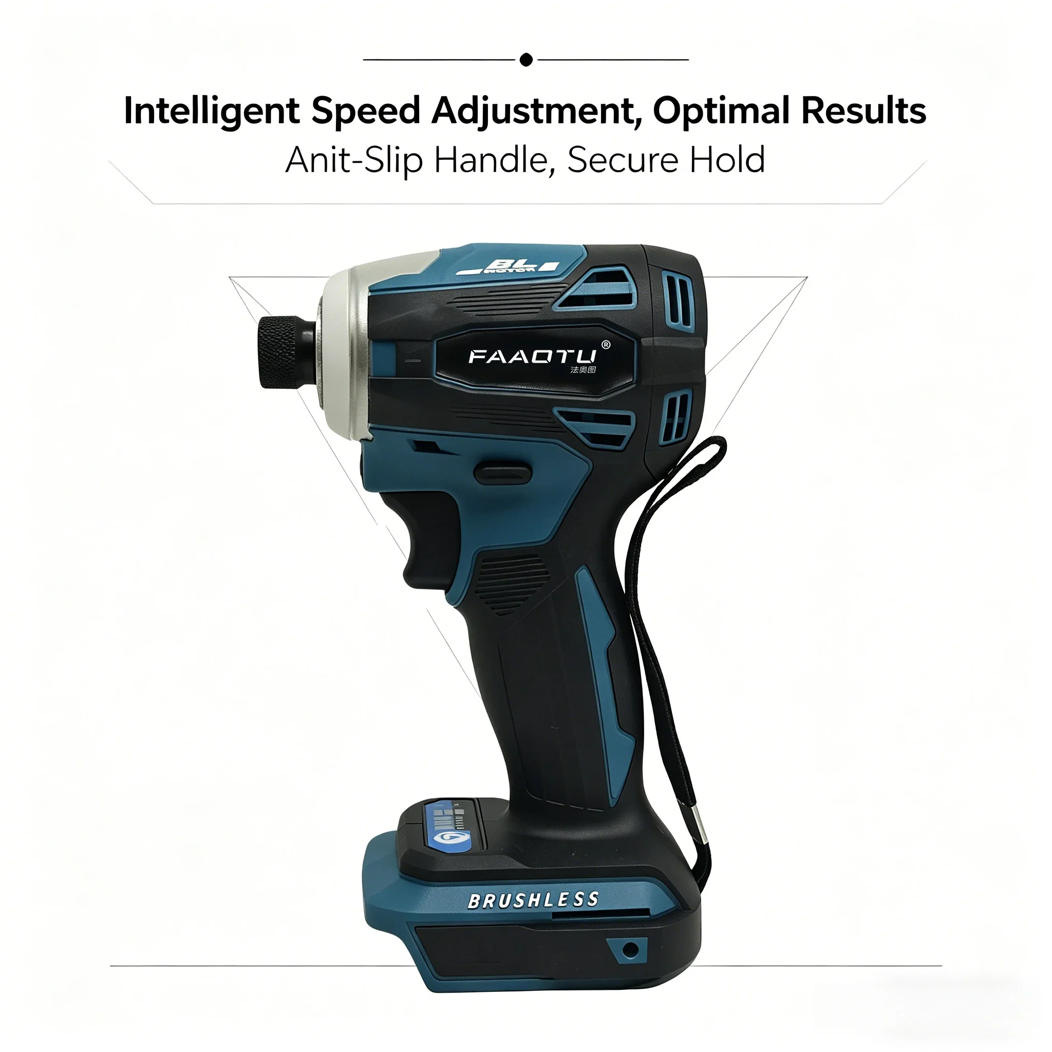 FAAOTU 172 Cordless Impact Driver, Matches MT Performance, Brushless Motor Suitable for MT 18V batteries NO battery