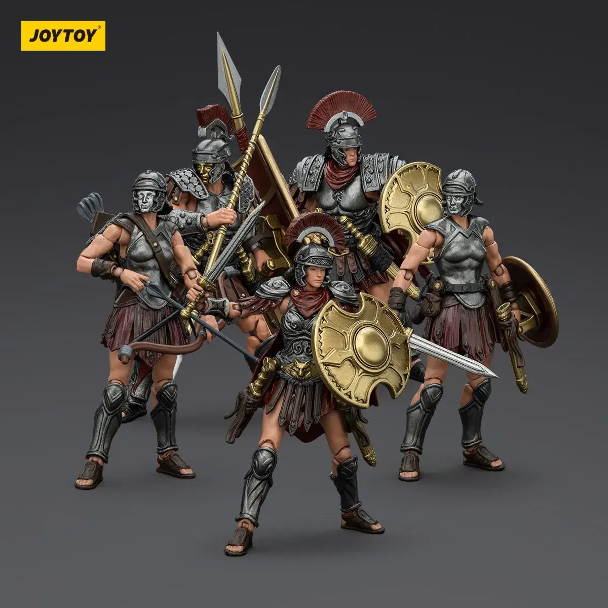 Genuine JOYTOY Strife 1/18 Roman Republic LegionX 5PCS Anime Action Figures Model Toys Collection Doll Boy Kids Gifts In Stock