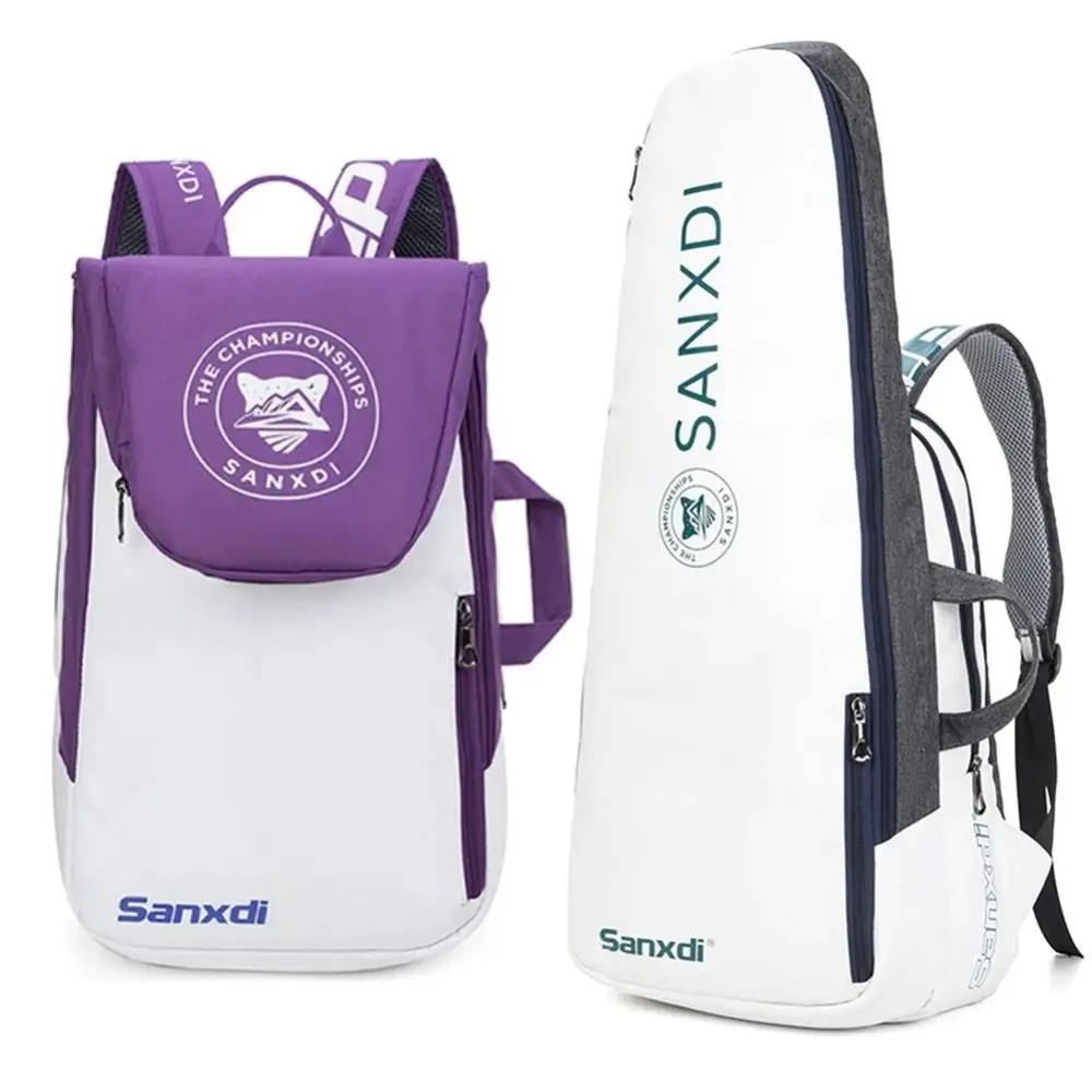 fashion-foldable-tennis-backpack-large-capacity-multifunctional-carrying-handbag-shoes-compartment-badminton-racket-bag