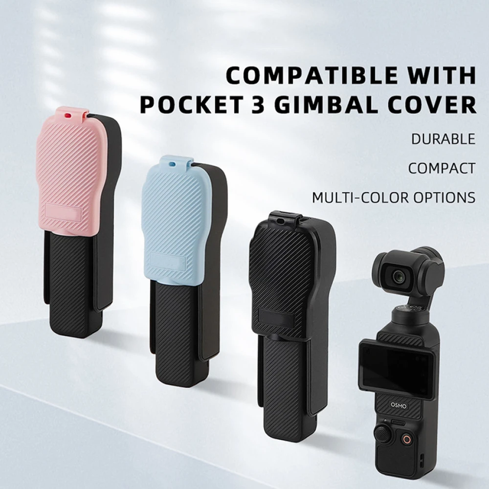 

Short Lens Buckle Cover Anti Scratch Camera Screen Protective Case with Lanyard for DJI OSMO POCKET 3 Accessories