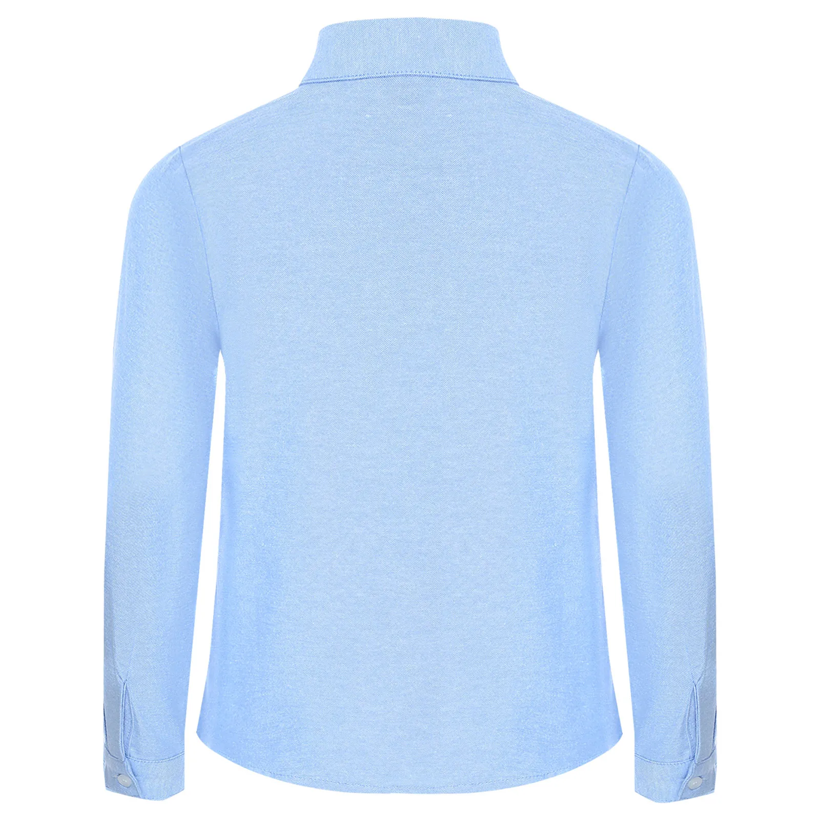 Camicie per bambini, ragazzi e ragazze, uniforme scolastica, maniche lunghe, camicia abbottonata, vestiti per bambini, per magliette da scuola, abbigliamento casual quotidiano