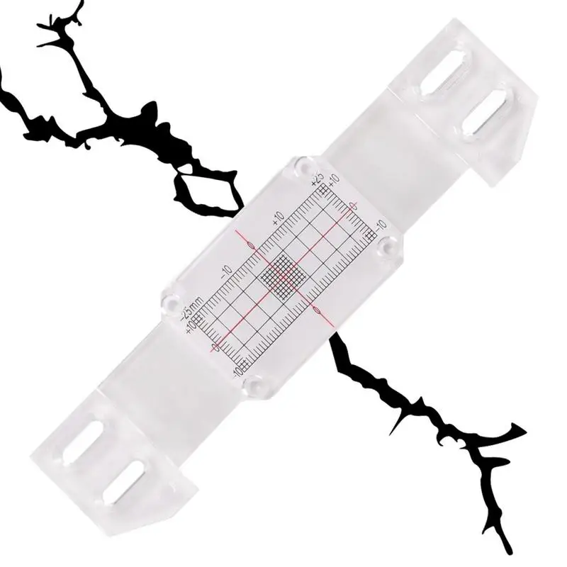 

Linestorm Corner Tell Tale Crack Monitor Crack Gauge For Crack Monitoring - Crack Width Building Inspection Measuring Tool