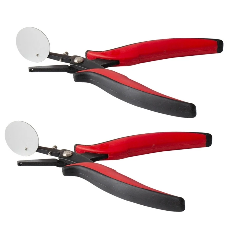 ipiip Durable Metal Hole Pliers Punching Pliers Metal Punching Tools Suitable for Soft Metal Sheets and Stamping Blanks