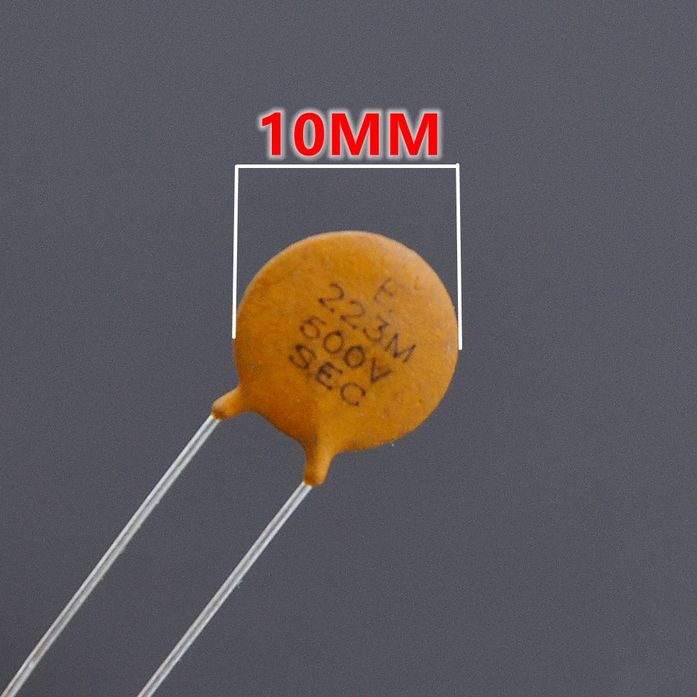 10/20/50 Pcs Genuine SEC 500V 223M 0.022UF/200V 104K 0.1UF Ceramic Disc Cap (Capacitor)  For Electric Guitar view 4