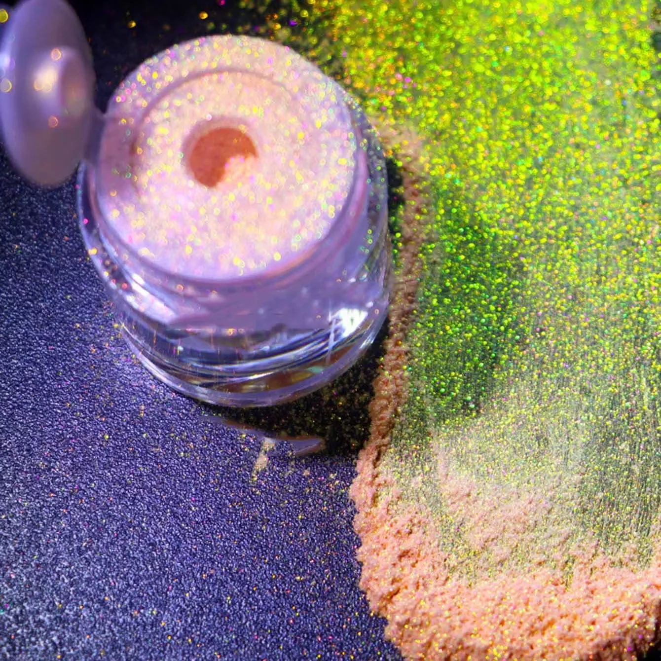1g Sparkle Makeup Loose Sirena Aurora Silice Camaleonte Cambio colore Pigmento Multi Pigmento in polvere