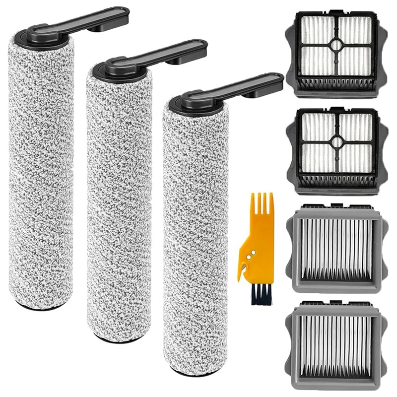 ABJI-HEPA Filter And Brush Roller For Tineco Floor ONE S5/ Floor ONE S5 Pro 2 Cordless Vacuum Cleaner Accessories