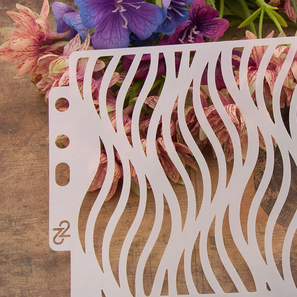 Drawing Stencil Assorted Pattern Eco-Friendly Plastic Hollow Out Art Templates for Scrapbooking Craft DIY Painting Drawing Sheet