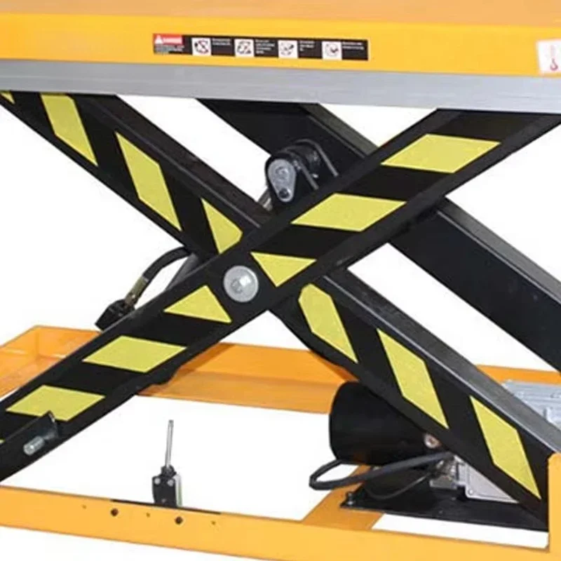 Mesa elevadora de paletas de tijera con plataforma fija/mesa elevadora de tijeras de 3 toneladas