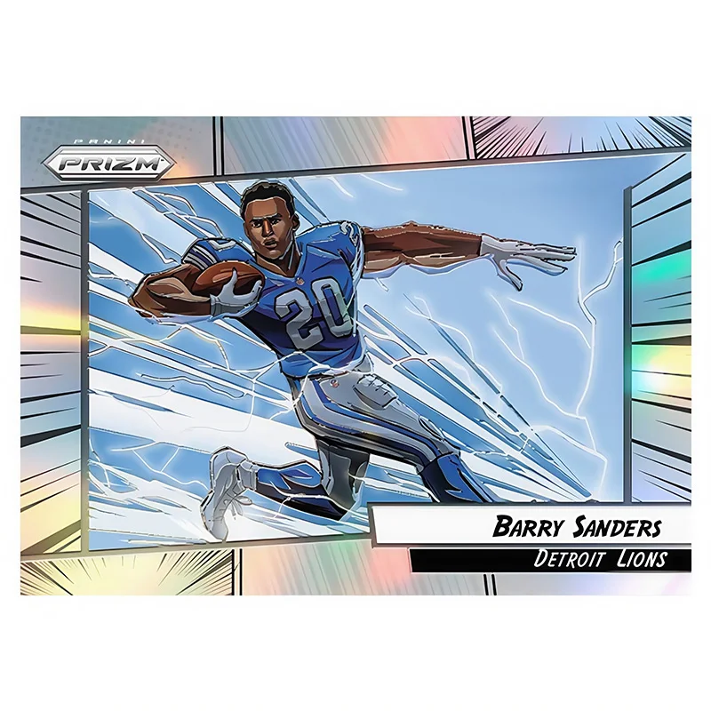 Panini 2022 Manga Horizontal Nfl Joe Burrow Patrick Mahomes II Justin Jefferson Diy Homemade Rugby Star Trading Cards Gift