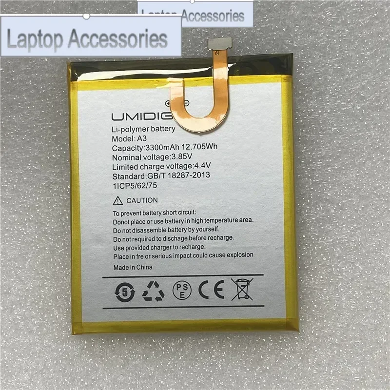 F HJ  In stock for UMIDIGI A3 battery  production Date High capacity Test normally before shipping for UMIDIGI A3 pro battery