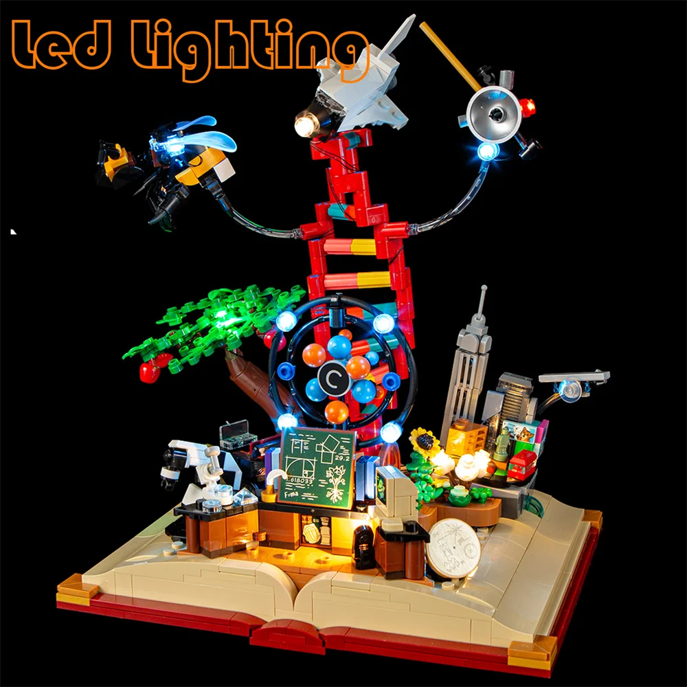 

Led Light Kit For The Evolution of STEM Ideas Series 21355 Not Include Building Blocks (Only Led Light Kit)