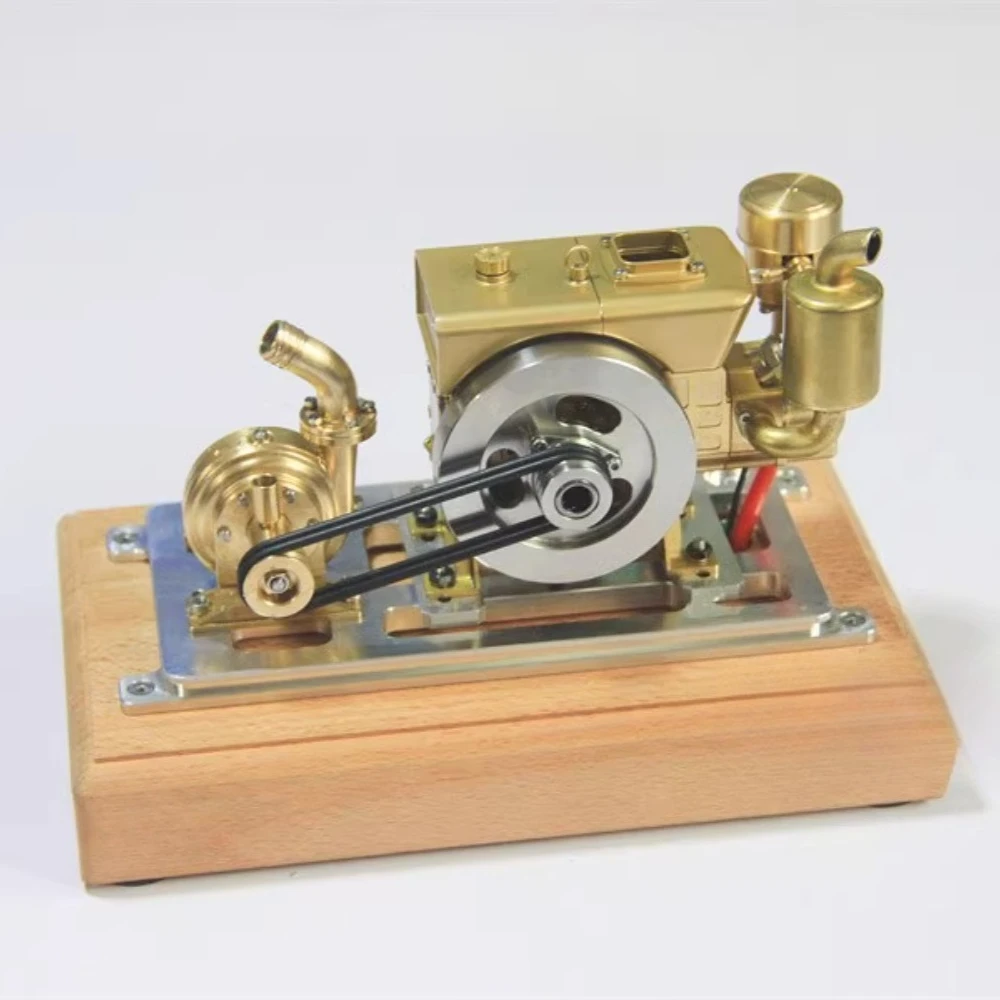 MUSA Zuiver Koper Dieselmotor Model Tractor Motor Vintage Model Speelgoed Modificatie Accessoires Irrigatie Machine Speelgoed