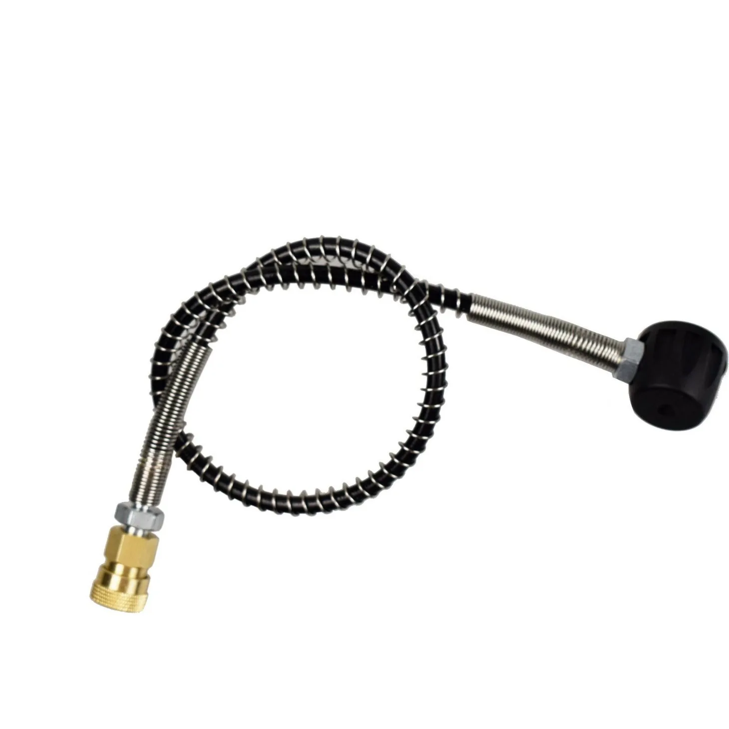 Adattatore DIDEEP testa giogo a connettore di gonfiaggio rapido da 8 mm per un facile gonfiaggio