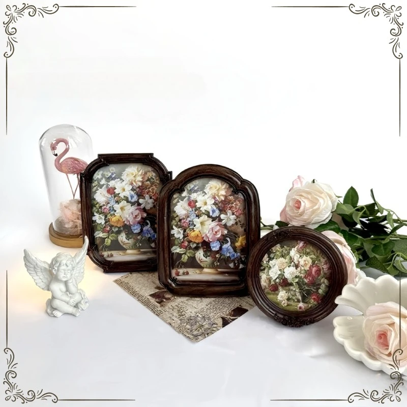 

Home Decor Picture Frames European Resin Photo Frame Wall Decor Classic Style Home Decoration for Living Room Bedroom