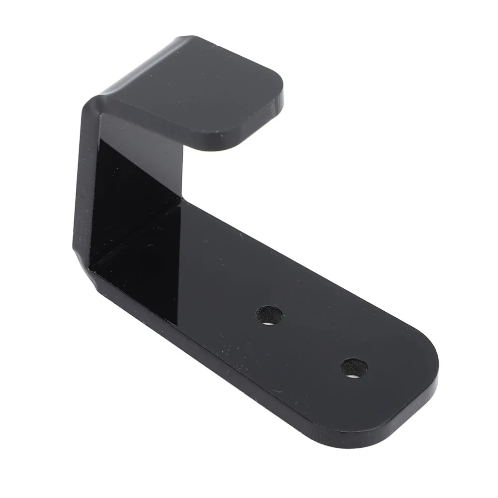 4PCS Black Hockey Stick Rack Acrylic Wall Mount Hockey Stick Hanger Durable Versatile Hockey Stick Holder Club Bar